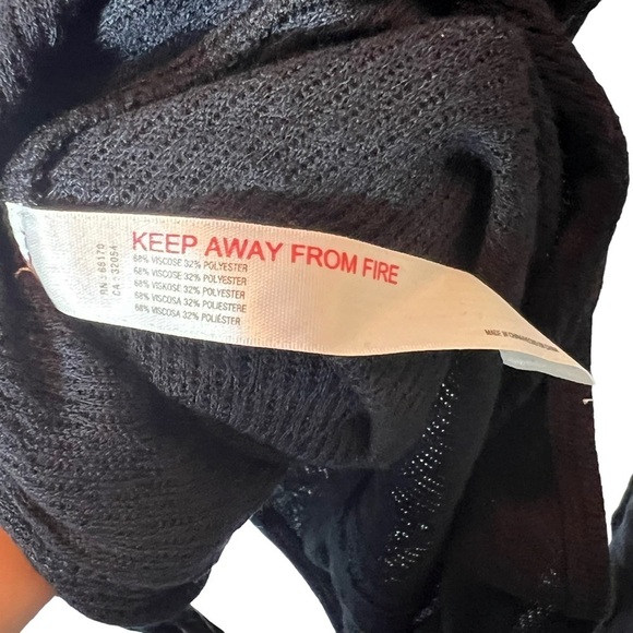 Free People Sloane Thermal Henley Bodysuit • NWT • Black • Small - Picture 7 of 8